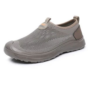 Men's sneaker Classic Casual Shoes Breathable Mesh Running sneaker Without Shoelaces Light Men's Shoes