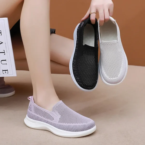 Summer New Women's Shoes Casual Shoes Mesh Breathable Walking Shoes Comfortable Soft Sole Fashion Trendy Casual Women's Shoes - Image 7