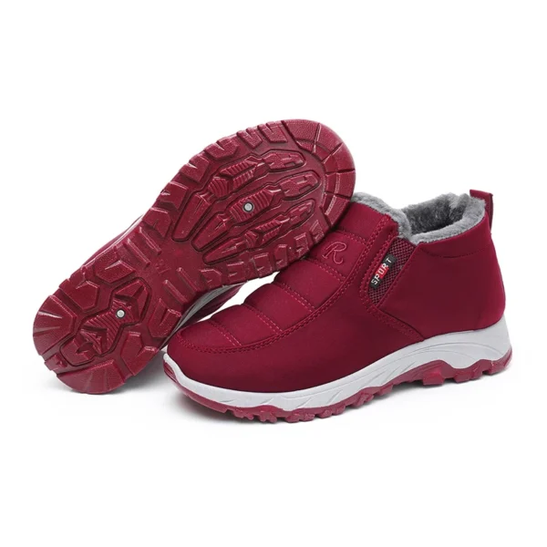Winter New Women's Boots fleece-lined Thickened Snow Boots Middle-aged and Elderly Short Boots Warm Old Beijing Cotton Boots - Image 6