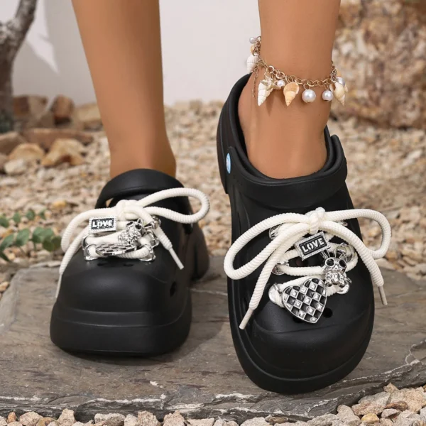 Women's Summer Shoes Slippers Platform Sandals Fashion Soft Bottom Beach Shoes Slippers Women Sandals EVA Slippers Women's Shoes - Image 2