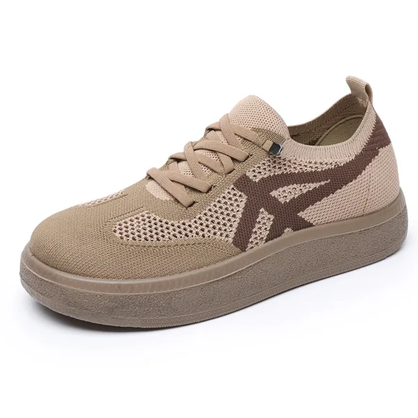 Summer leisure women's shoes in 2025, breathable and fashionable German training shoes, round toe, wear-resistant and comfortabl - Image 2