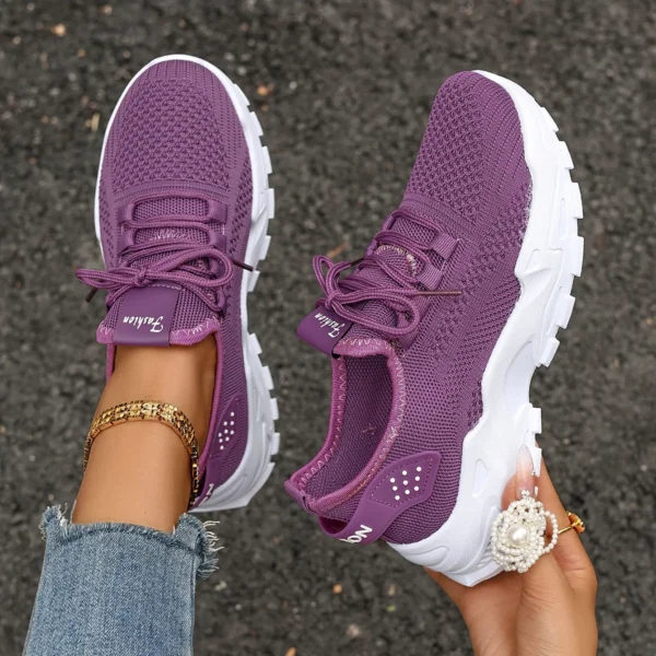 2025 New Ladies Walking Running Shoes Summer Women Breathable Lightweight Tennis Shoes sneaker Breathable Fashion Women's Shoes - Image 2