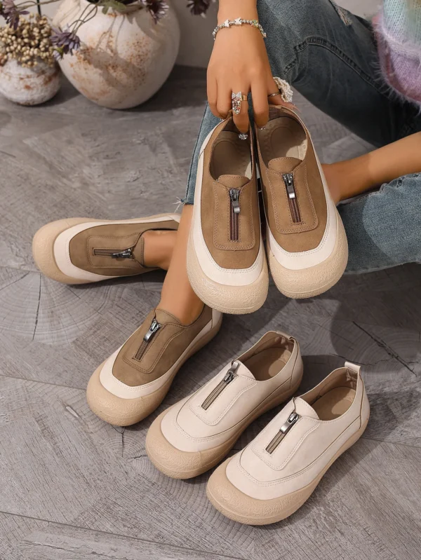 Women's breathable and versatile casual spring and autumn new cross-border shoes wholesale lightweight soft sole lazy foot - Image 8