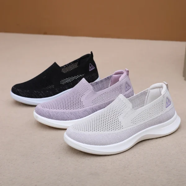 Summer New Women's Shoes Casual Shoes Mesh Breathable Walking Shoes Comfortable Soft Sole Fashion Trendy Casual Women's Shoes - Image 5