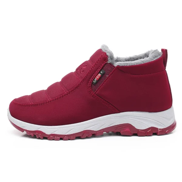 Winter New Women's Boots fleece-lined Thickened Snow Boots Middle-aged and Elderly Short Boots Warm Old Beijing Cotton Boots - Image 3
