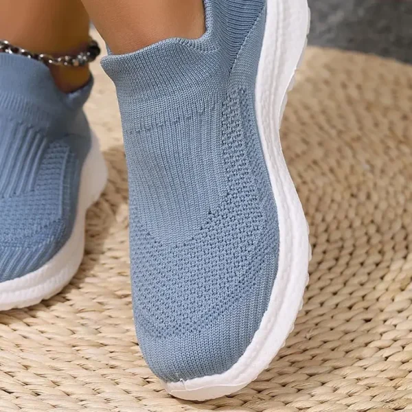 Summer Women's New Mesh Shoes Casual Breathable Women's Sleeved Shoes Lightweight Soft Sole Non-slip Women's Fashion sneaker - Image 10
