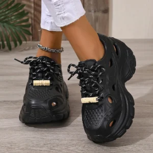 New Fashion Breathable Torre Shoes Summer Hole Shoes Non-slip Thick Bottom Women's Sandals Outdoor Women's Beach Shoes