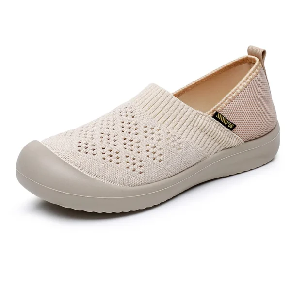 Women's Casual Shoes Summer New Mesh Leg Flat Shoes Women's Shoes Breathable Mesh Lightweight Soft Bottom Women's Shoes - Image 4