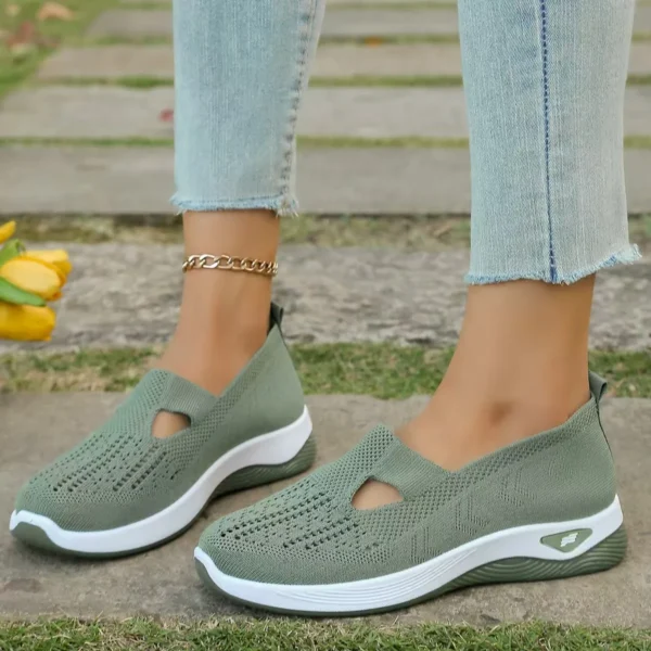 Casual Shoes Summer Canvas Shoes Comfortable Breathable Hollow Multicolor Choice Women Casual Shoes Soft Sole Shoes - Image 2