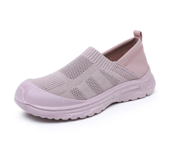 Shoes Women's Summer New Ladies' Casual Mesh Shoes 1 Slip-on Lazy Shoes Breathable Non-slip Wear-resistant Fashion Trendy Shoes - Image 3
