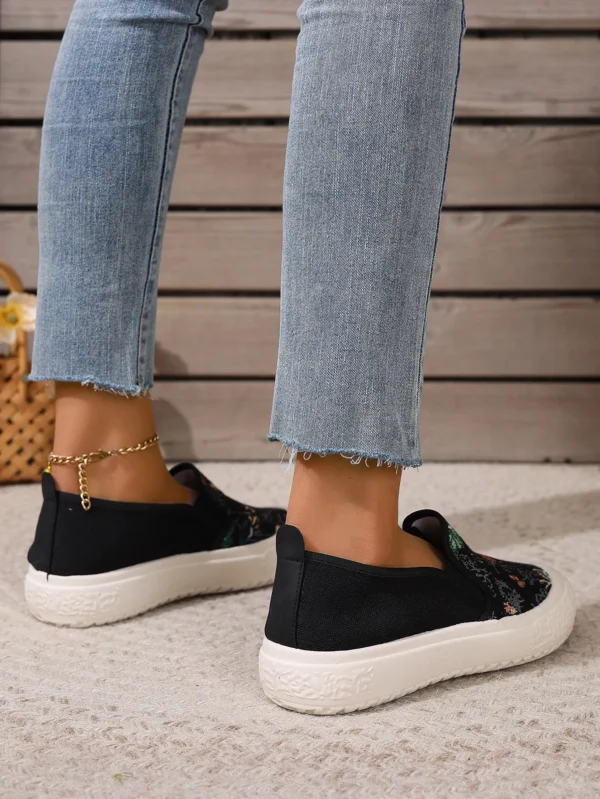 Spring and summer new women's white shoes lazy shoes casual versatile Korean version Le Fu shoes breathable thick sole fashionab - Image 7