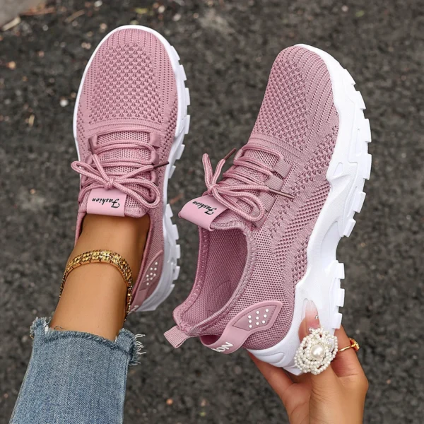 2025 New Ladies Walking Running Shoes Summer Women Breathable Lightweight Tennis Shoes sneaker Breathable Fashion Women's Shoes - Image 3