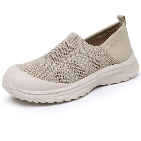 Shoes Women's Summer New Ladies' Casual Mesh Shoes 1 Slip-on Lazy Shoes Breathable Non-slip Wear-resistant Fashion Trendy Shoes - Image 4