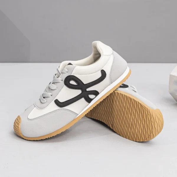 Women's Shoes New Retro Color Matching Flat Shoes Casual All-match Fashion Women's Summer Shoes Casual Shoes 2025 - Image 7