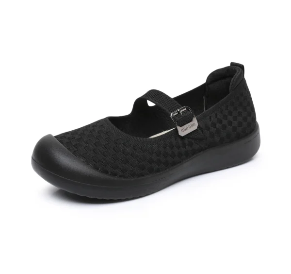Women's Casual Shoes Summer New Breathable Fashion All-match Trendy Women's Shoes Hollow Design Flat Shoes Women's Shoes - Image 3
