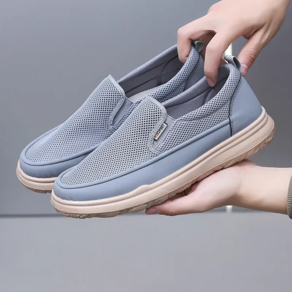 Men's Shoes Summer Casual Sports Flats Solid Color All-match Fashion Men's Single-layer Shoes Non-slip Men's Shoes - Image 7