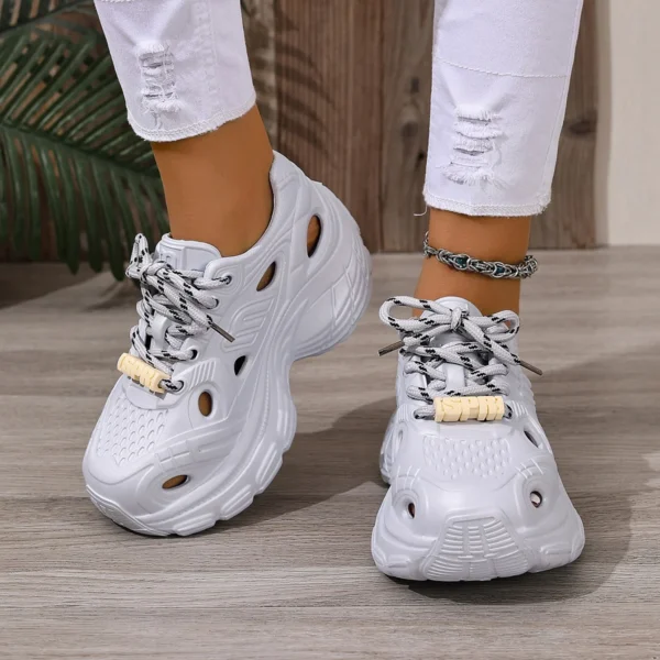 New Fashion Breathable Torre Shoes Summer Hole Shoes Non-slip Thick Bottom Women's Sandals Outdoor Women's Beach Shoes - Image 2