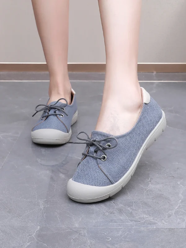 Women Casual Shoes Fashion Breathable Walking Mesh Flat Shoes Woman White Sneakers Women 2024 Tenis Feminino Female Shoes - Image 5