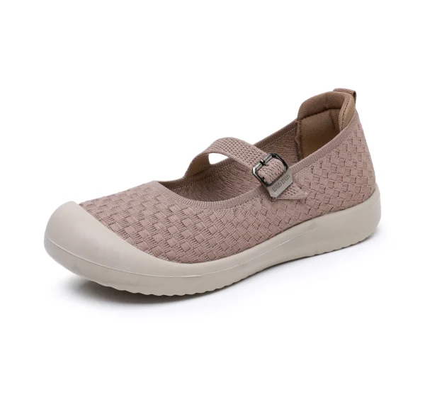 Women's Casual Shoes Summer New Breathable Fashion All-match Trendy Women's Shoes Hollow Design Flat Shoes Women's Shoes - Image 2