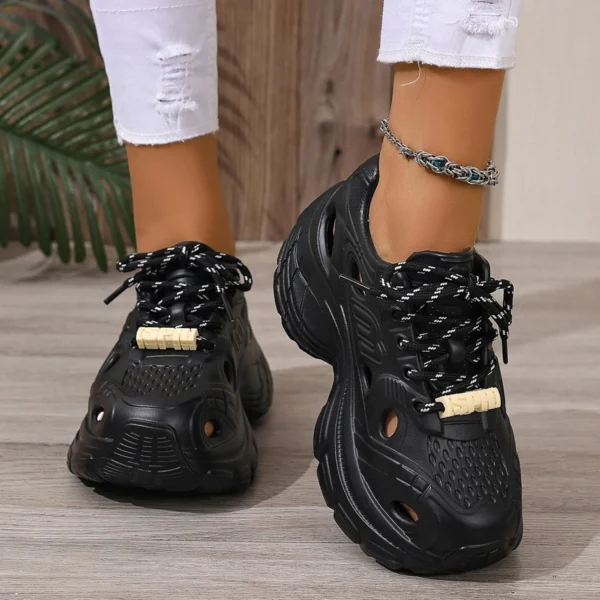 New Fashion Breathable Torre Shoes Summer Hole Shoes Non-slip Thick Bottom Women's Sandals Outdoor Women's Beach Shoes - Image 5