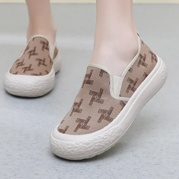 New Canvas Shoes Summer Women's Soft Sole Non-slip Wear-resistant Breathable Casual Shoes Fashion Women's Shoes - Image 4