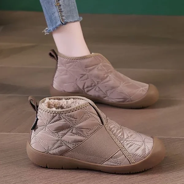Simple Women Cotton Shoes Plush Warm Womens Snow Boots Lightweight Comfortable Women Casual Shoes in Winter Botines Para Mujeres - Image 4
