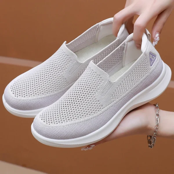 Summer New Women's Shoes Casual Shoes Mesh Breathable Walking Shoes Comfortable Soft Sole Fashion Trendy Casual Women's Shoes - Image 3