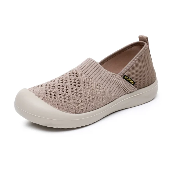 Women's Casual Shoes Summer New Mesh Leg Flat Shoes Women's Shoes Breathable Mesh Lightweight Soft Bottom Women's Shoes - Image 2