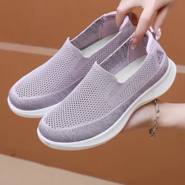 Summer New Women's Shoes Casual Shoes Mesh Breathable Walking Shoes Comfortable Soft Sole Fashion Trendy Casual Women's Shoes - Image 2