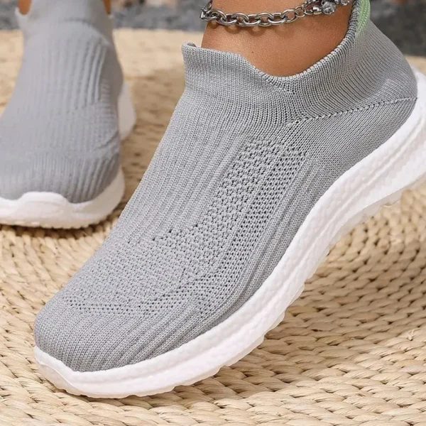 Summer Women's New Mesh Shoes Casual Breathable Women's Sleeved Shoes Lightweight Soft Sole Non-slip Women's Fashion sneaker - Image 9