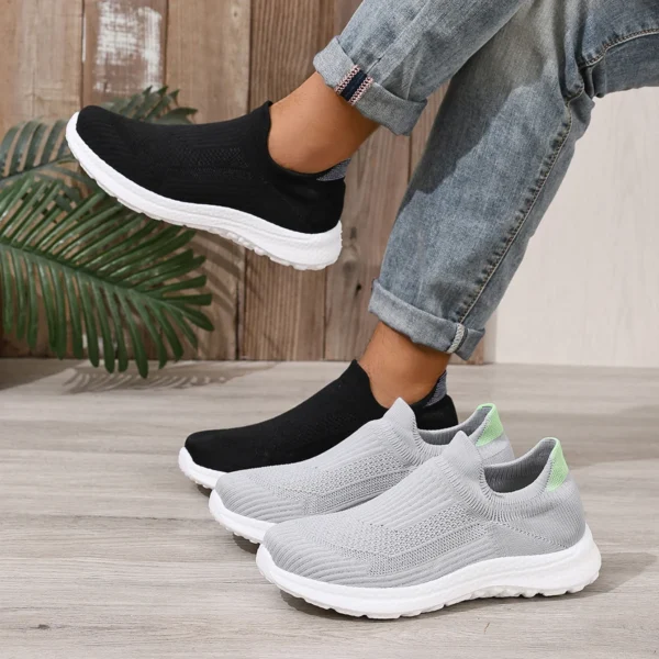 Men's Shoes Summer Fashion Soft Sole Mesh Comfortable Breathable Wedge Heels Comfortable Lightweight Flat Slippers sneaker Men - Image 5