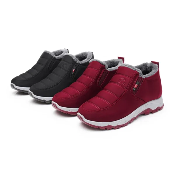Winter New Women's Boots fleece-lined Thickened Snow Boots Middle-aged and Elderly Short Boots Warm Old Beijing Cotton Boots - Image 7