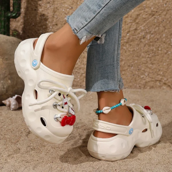 Summer Women Slippers Outdoor Beach Shoes Women's Shoes Kitty Cat Accessories Casual Home Slippers Sandals Women's Shoes - Image 5