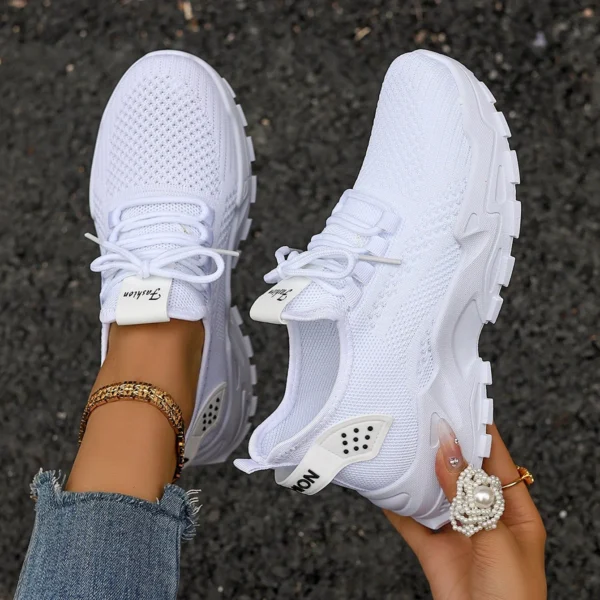 2025 New Ladies Walking Running Shoes Summer Women Breathable Lightweight Tennis Shoes sneaker Breathable Fashion Women's Shoes - Image 4