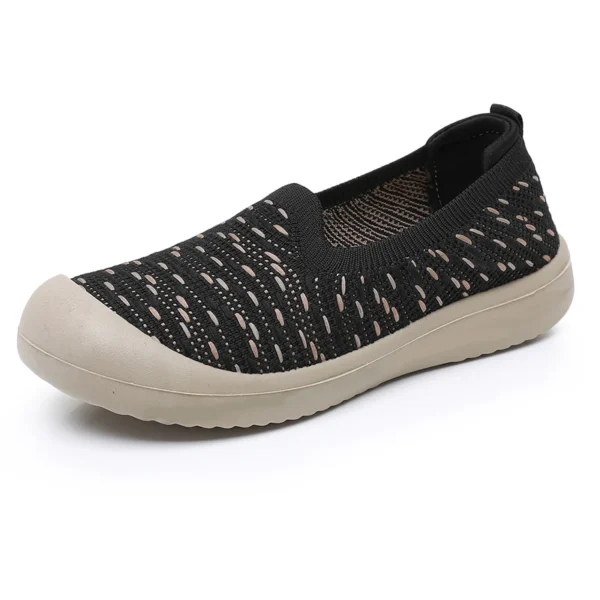 Women's 2025 New Lazy Walking Shoes Soft-soled Non-slip Single Shoes Casual and Comfortable One Pedal - Image 3