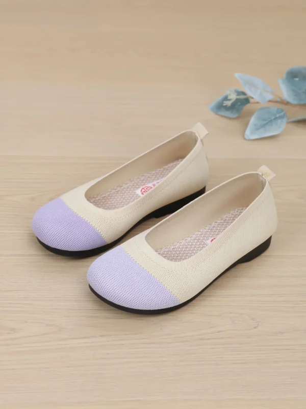 Boat Shoe Tennis Female Slip-on Black Flats Ladies' Footwear Women's Moccasins New Summer Breathable Slip On Dress Fabric - Image 2