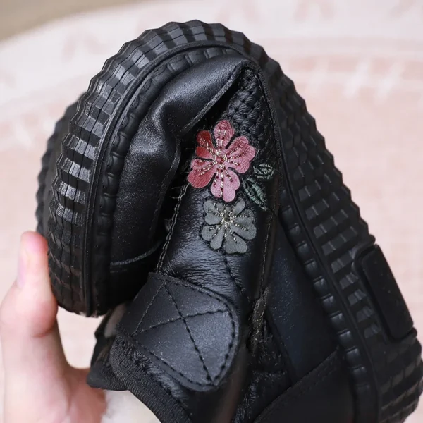 Cotton Boots Women's Winter Warm Women's Shoes Lightweight Winter Cotton Shoes Women's Flat Soft Cotton Shoes Women's Shoes - Image 7