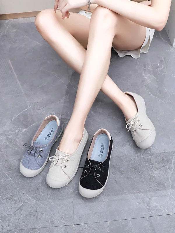 Women Casual Shoes Fashion Breathable Walking Mesh Flat Shoes Woman White Sneakers Women 2024 Tenis Feminino Female Shoes - Image 7