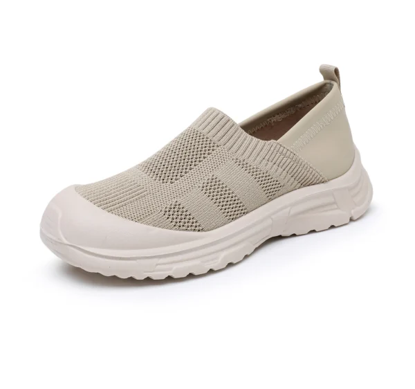 Shoes Women's Summer New Ladies' Casual Mesh Shoes 1 Slip-on Lazy Shoes Breathable Non-slip Wear-resistant Fashion Trendy Shoes - Image 2