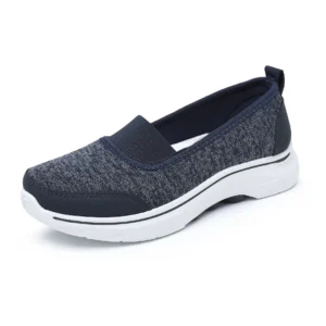 Women's Sporty Slip-On Casual Shoes Soft Bottom Comfortable Lightweight Versatile Single Shoes Summer Mesh Upgraded Version