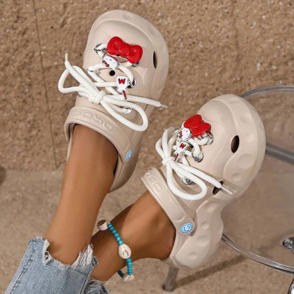 Summer Women Slippers Outdoor Beach Shoes Women's Shoes Kitty Cat Accessories Casual Home Slippers Sandals Women's Shoes - Image 8