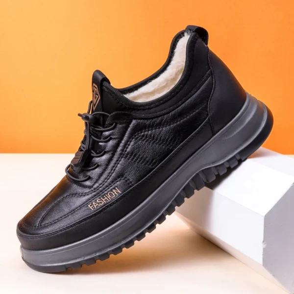 2025 Men's Shoes Running Non-slip Cotton Shoes Outdoor Lace-up Hiking Shoes Casual sneaker Men's sneaker - Image 6