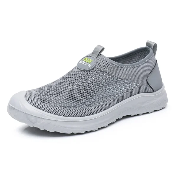 Men's sneaker Classic Casual Shoes Breathable Mesh Running sneaker Without Shoelaces Light Men's Shoes - Image 3