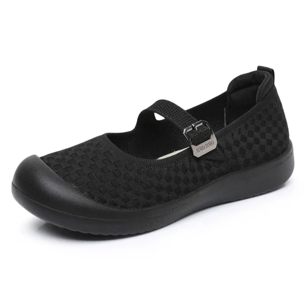 Women's Casual Shoes Summer New Breathable Fashion All-match Trendy Women's Shoes Hollow Design Flat Shoes Women's Shoes - Image 4